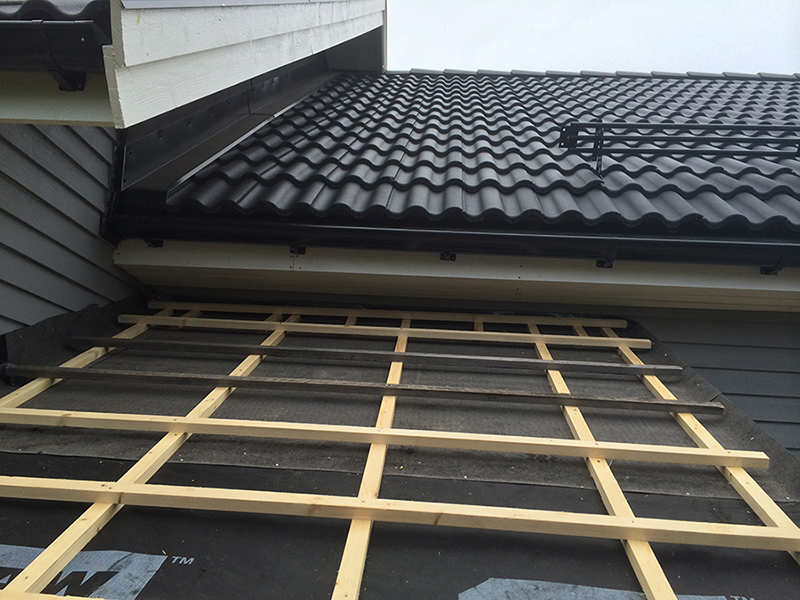 Takmålning & Rengöring Betongtak. Garvkroken Saltsjöbaden